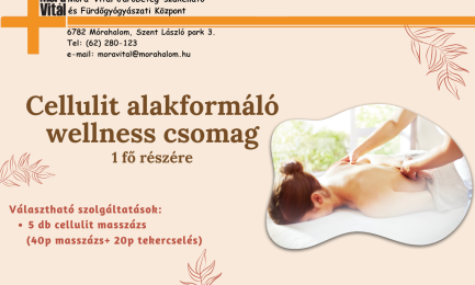 Cellulit alakformáló wellness csomag - 1 fő részére