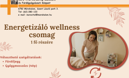 Energetizáló wellness csomag - 1 fő részére