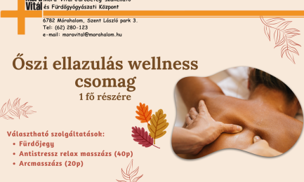 Őszi ellazulás wellness csomag - 1 fő részére