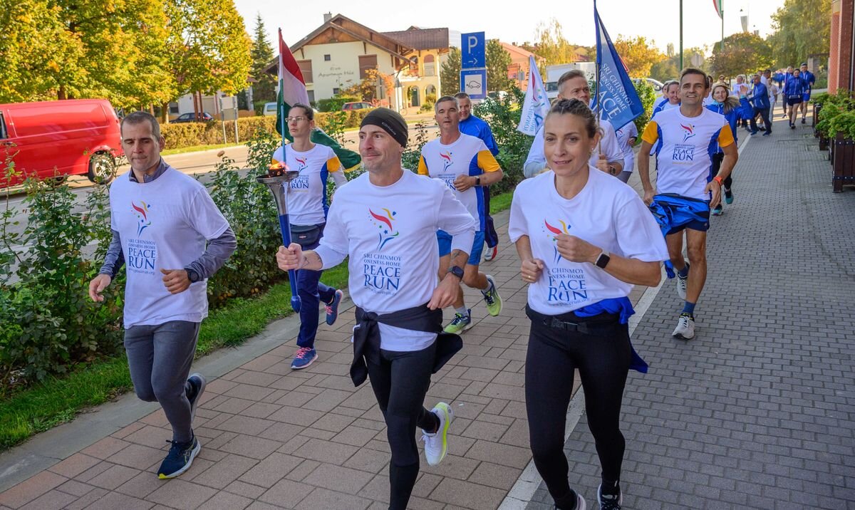 Mórahalom volt az idei nemzetközi Békefutás első hazai állomása